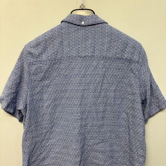 The Stronghold Men Short Sleeve Button Shirt Top XL X-Large Regular Fit D038 -27 - Picture 11 of 14